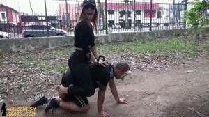 Public Ponyplay Fierce Indignity Loser Slave By Princess Shirley Girlsfetishbrazil