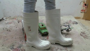 Cruel Steel Toe Wellies